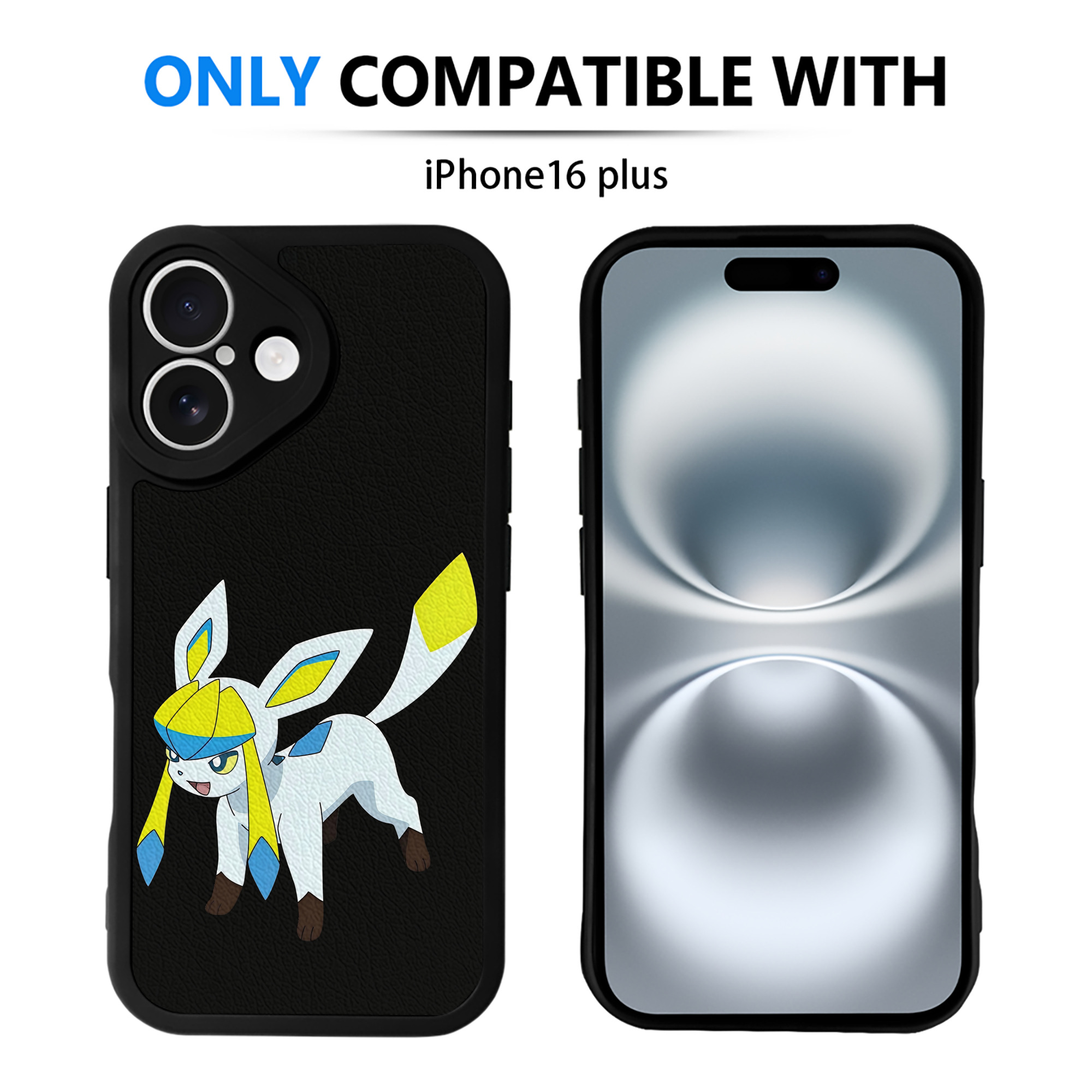 （画像用） Digimon デジタルモンスター/デジモン 【iPhone 16シリーズ対応】シリコンスマホケース（レザー調） 材質：シリコン